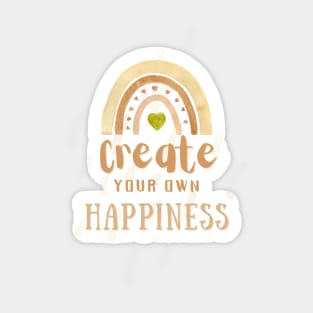 Create Your Own Happiness Sticker